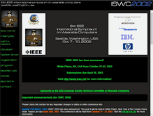 Tablet Screenshot of iswc.tinmith.net